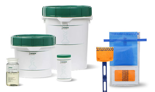 Neogen sample collection solutions for food and beverage applications.